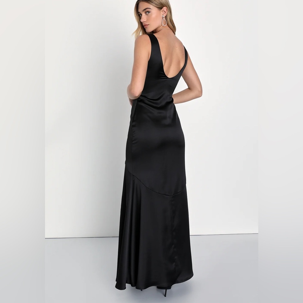 lulu classic black dress